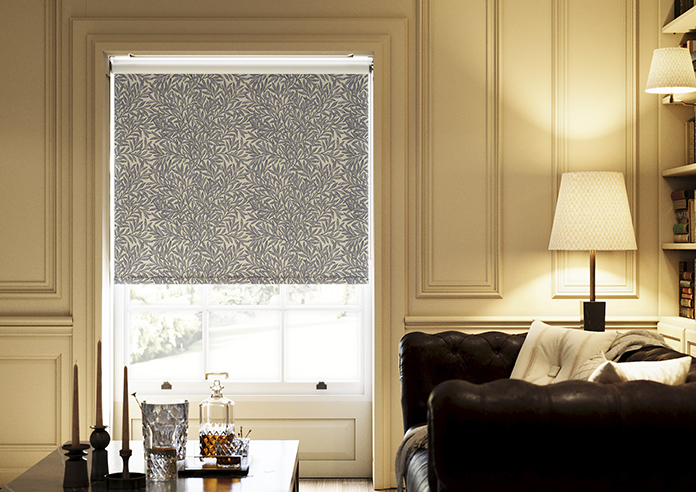 William Morris At Home Willow, Indigo - Roller Blind - Image 3